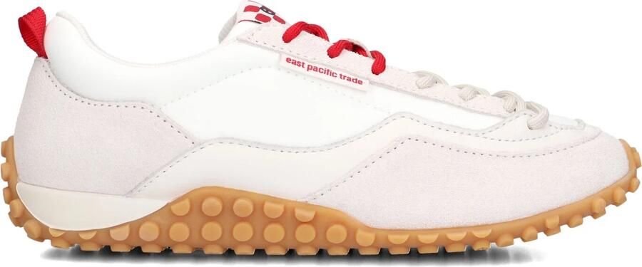 EAST PACIFIC TRADE Lage Sneakers Dames Checkmate Driver Suède Wit - Foto 1