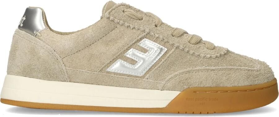 EAST PACIFIC TRADE Lage Sneakers Dames Diego Maat: 42 Materiaal: Suède Kleur: Beige