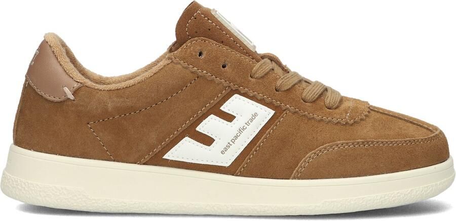 EAST PACIFIC TRADE Lage Sneakers Dames Santos 5 Suède Bruin - Foto 2