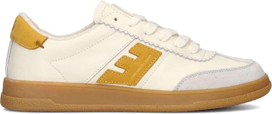 EAST PACIFIC TRADE Lage Sneakers Dames Santos-w Leer Beige