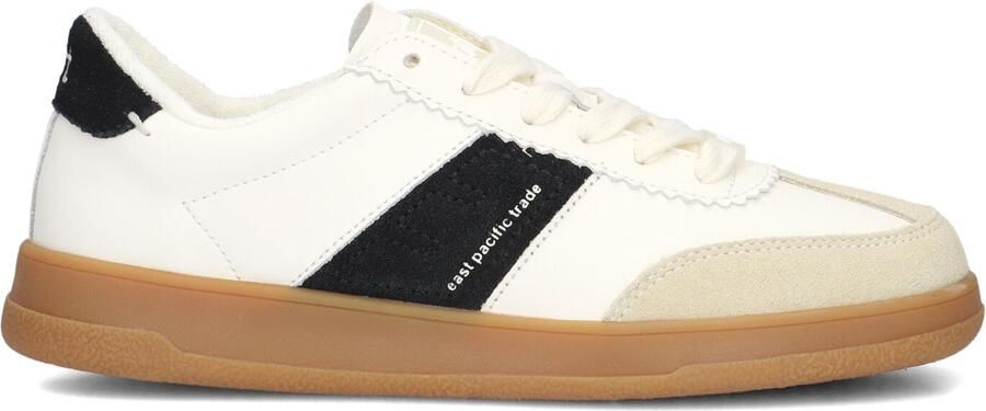 EAST PACIFIC TRADE Lage Sneakers Dames W Santos Maat: 37 Materiaal: Leer Kleur: Beige - Foto 4