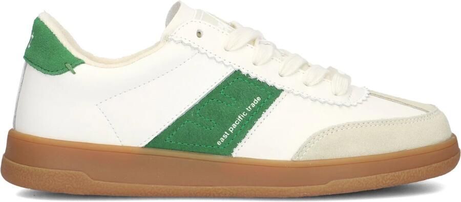 EAST PACIFIC TRADE Lage Sneakers Dames W Santos Maat: 38 Materiaal: Leer Kleur: Groen - Foto 2