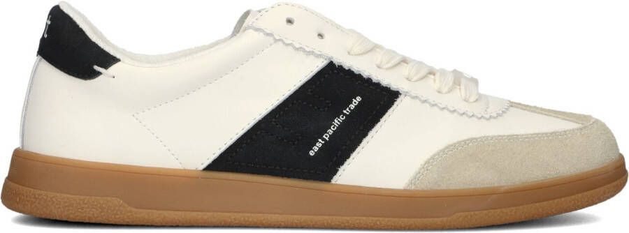 EAST PACIFIC TRADE Lage Sneakers Dames Santos Maat: 46 Materiaal: Leer Kleur: Wit