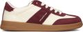 EAST PACIFIC TRADE Lage Sneakers Dames Santos-w Suède Rood - Rood