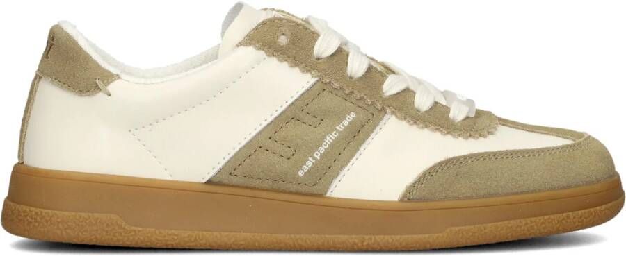 EAST PACIFIC TRADE Lage Sneakers Dames Santos-w Maat: 37 5 Materiaal: Leer Kleur: Wit