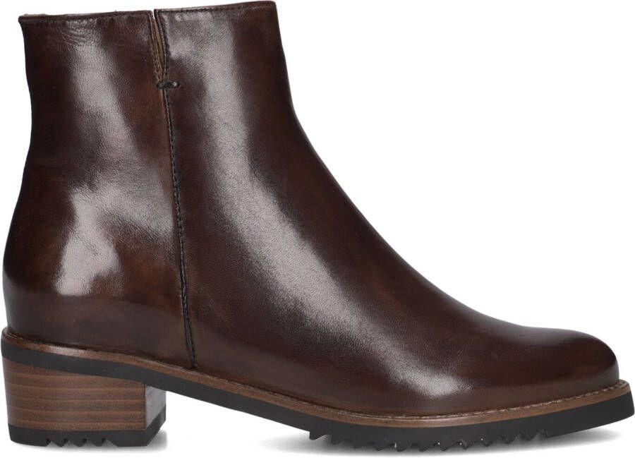 EVERYBODY Enkellaarsjes Dames Belport Maat: 40 Materiaal: Leer Kleur: Bruin - Foto 7