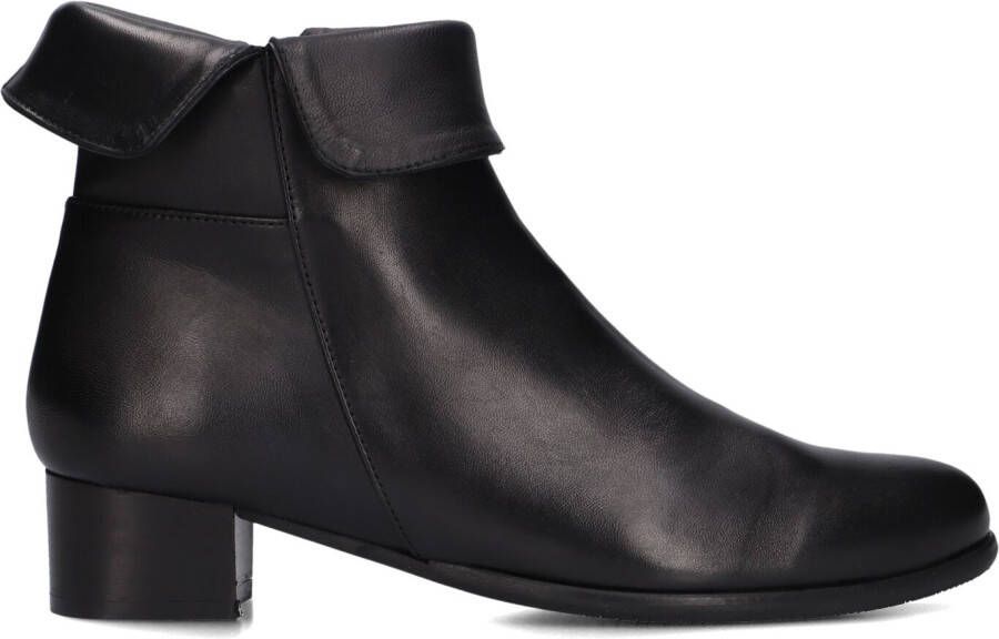 EVERYBODY Enkellaarsjes Dames 49146 Maat: 37 5 Materiaal: Leer Kleur: Zwart - Foto 4