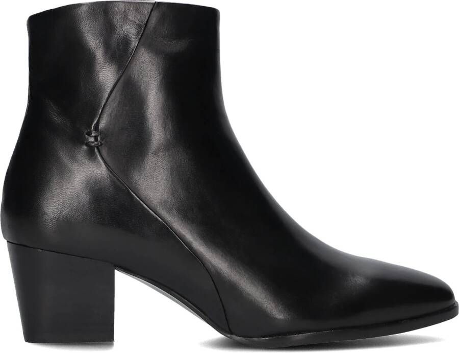 EVERYBODY Enkellaarsjes Dames Vilma Maat: 37 Materiaal: Leer Kleur: Zwart