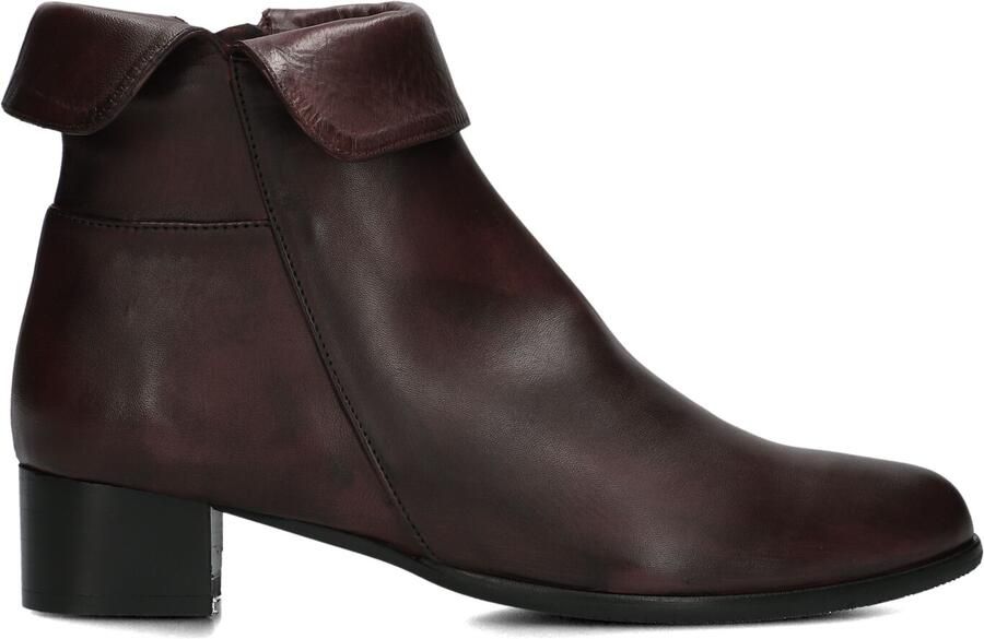 EVERYBODY Enkellaarsjes Dames 49146 Maat: 37 Materiaal: Leer Kleur: Rood - Foto 3