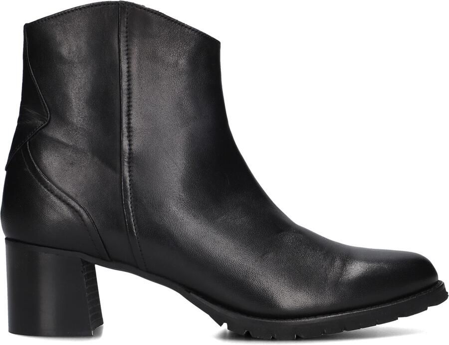 EVERYBODY Enkellaarsjes Dames Elvia Maat: 41 Materiaal: Leer Kleur: Zwart - Foto 2