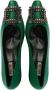 BiBi Lou Dames Pumps Damesschoenen Suède Kitten heel hoogte 6 cm 656Z10VK Groen - Thumbnail 8