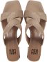 BiBi Lou Slippers Slides Dames 851Z94 Rose goud - Thumbnail 7
