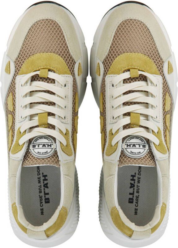 B.L.A.H. Dames Leren Sneakers
