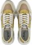 B.L.A.H. Sneakers Dames Lage sneakers Damesschoenen Suède Monique Bruin combi - Thumbnail 4