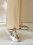 B.L.A.H. Sneakers Dames Lage sneakers Damesschoenen Suède Monique Bruin combi - Thumbnail 7