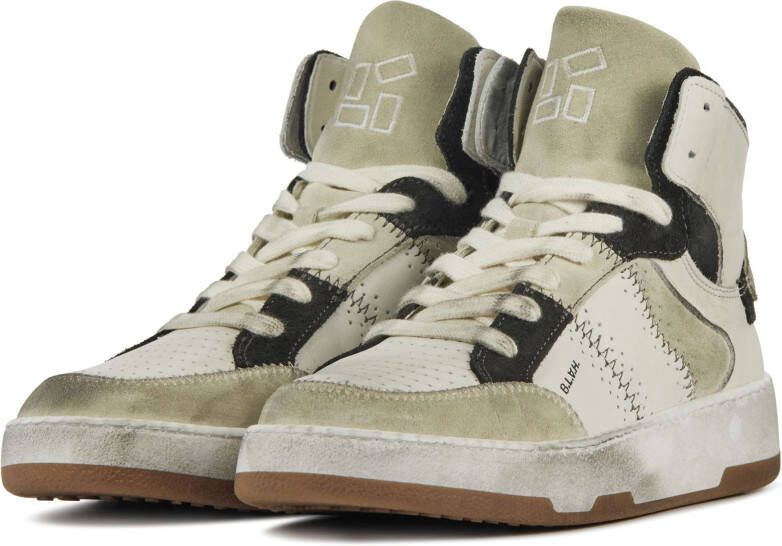 B.L.A.H. Dames Leren Sneakers