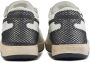 Diadora Sneakers Dames Lage sneakers Damesschoenen Leer Mi bask rc beaty Wit combi - Thumbnail 5