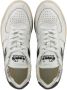 Diadora Sneakers Dames Lage sneakers Damesschoenen Leer Mi bask rc beaty Wit combi - Thumbnail 6