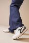 Diadora Sneakers Dames Lage sneakers Damesschoenen Leer Mi bask rc beaty Wit combi - Thumbnail 9
