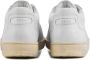 Diadora Sneakers Heren Lage sneakers Herenschoenen Leer Mi bask low used Wit - Thumbnail 3
