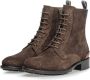 Floris van Bommel SFW-50028-21-03~~~~~~~~~~~~~~~ Hoge sneakersVeterlaarzenDames veterschoenenDames sneakersHalf-hoge schoenen Bruin - Thumbnail 9