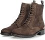 Floris van Bommel SFW-50028-21-03 Volwassenen VeterlaarzenHoge sneakersDames veterschoenenHalf-hoge schoenen Bruin - Thumbnail 9