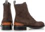 Floris van Bommel SFW-50028-21-03~~~~~~~~~~~~~~~ Hoge sneakersVeterlaarzenDames veterschoenenDames sneakersHalf-hoge schoenen Bruin - Thumbnail 11