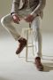 Floris van Floris van Bommel van Floris van Bommel Sneakers Heren Hoge sneakers Herenschoenen Suède SFM-10112 Cognac - Thumbnail 11