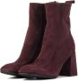 LINA LOCCHI Enkellaarsjes Dames L1165 Maat: 39 Materiaal: Suède Kleur: Bruin - Thumbnail 3
