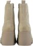 LINA LOCCHI Enkellaarsjes Dames L1201 Maat: 41 Materiaal: Suède Kleur: Beige - Thumbnail 5