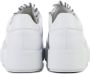 Nubikk Elise GPS leren plateau sneakers wit goud - Thumbnail 5
