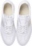 Nubikk Elise GPS leren plateau sneakers wit goud - Thumbnail 6