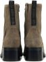 Piedi Nudi Enkellaarsjes Dames Laarzen Damesschoenen Suède 2679 02.01PN Beige - Thumbnail 4