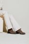 Piedi Nudi Enkellaarsjes Dames Laarzen Damesschoenen Suède 2679 02.01PN Beige - Thumbnail 6