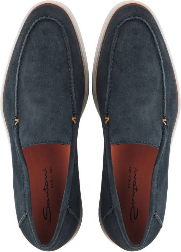 Santoni Heren Leren Instapschoenen