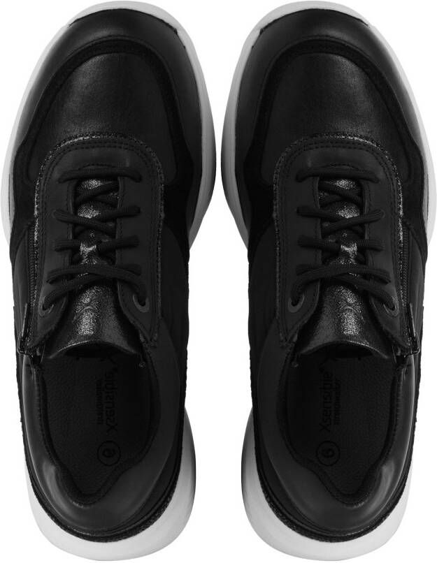 Xsensible Stretchwalker Dames Leren Sneakers