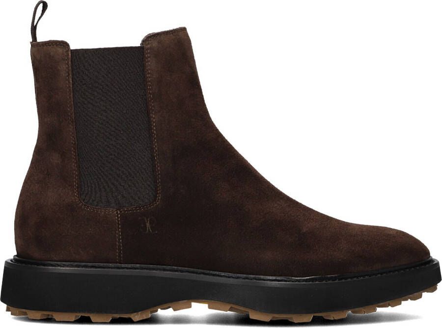 FABI Chelsea Boots Heren Teady Boy Maat: 42 5 Materiaal: Suède Kleur: Bruin