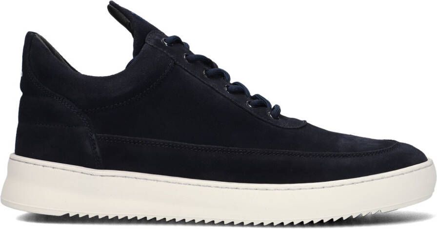 FILLING PIECES Lage Sneakers Heren Low Top Org Sue Maat: 41 Materiaal: Suède Kleur: Blauw