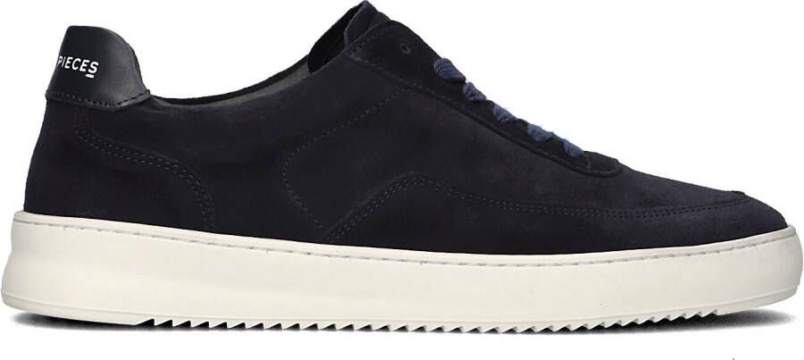 FILLING PIECES Lage Sneakers Heren Lop Top Sue Maat: 40 Materiaal: Suède Kleur: Blauw - Foto 3