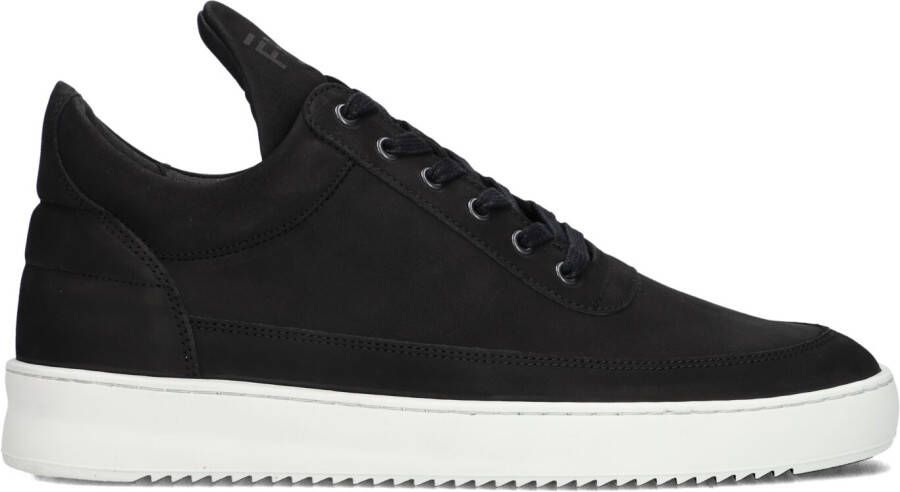 FILLING PIECES Lage Sneakers Low Top Rip Basic Maat: 43 Materiaal: Nubuck Kleur: Zwart - Foto 10