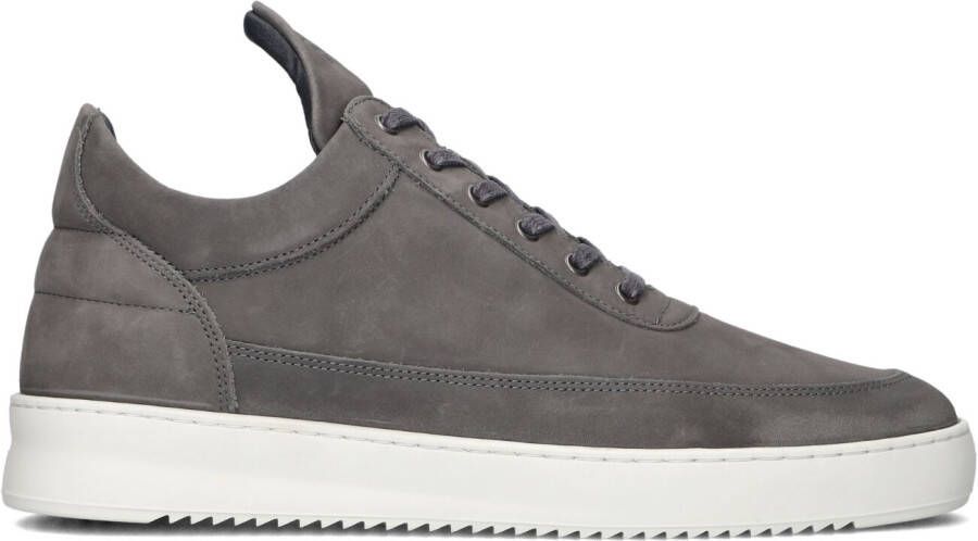 FILLING PIECES Lage Sneakers Heren Low Top Rip Nubuc Maat: 45 Materiaal: Nubuck Kleur: Grijs - Foto 5