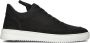 FILLING PIECES Lage Sneakers Heren Low Top Ripple Nubuck Maat: 44 Materiaal: Suède Kleur: Zwart - Thumbnail 2