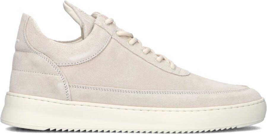 FILLING PIECES Lage Sneakers Dames Low Top Suede Organic Maat: 46 Materiaal: Suède Kleur: Beige
