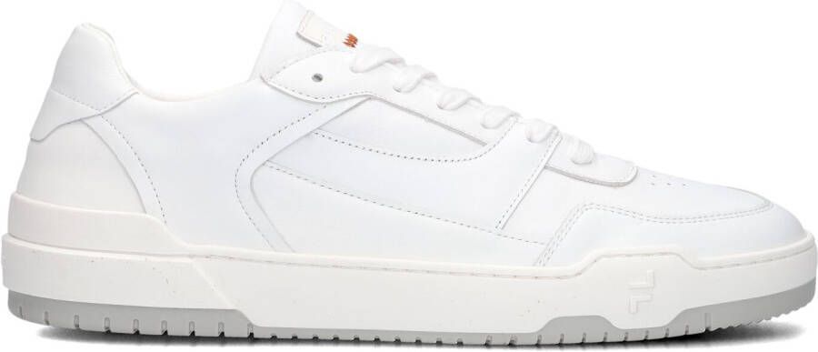 FILMORE Lage Sneakers Heren Etna Maat: 46 Materiaal: Leer Kleur: Wit