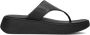 FITFLOP Slippers Dames Fw4 Maat: 40 Materiaal: Leer Kleur: Zwart - Thumbnail 3