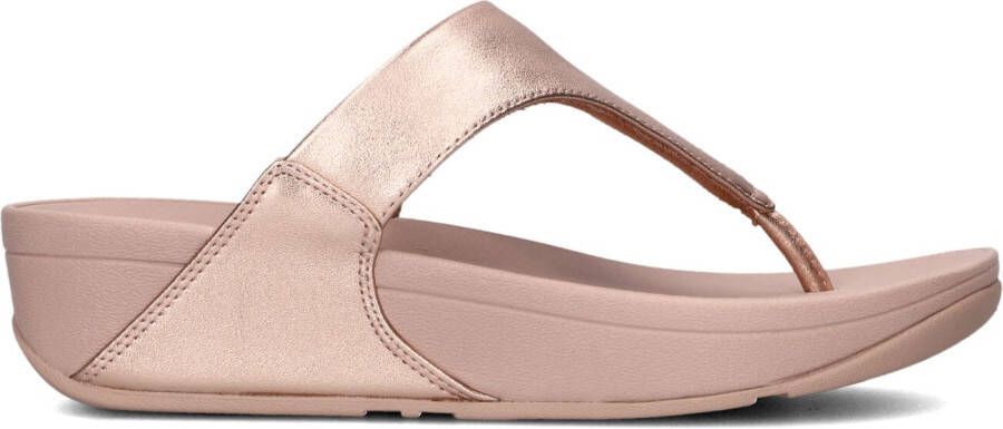 FITFLOP Slippers Dames Lulu Leather Toe-post Maat: 40 Materiaal: Leer Kleur: Roze - Foto 2
