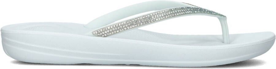 FITFLOP Teenslippers Dames Iqushion Sparkle Maat: 36 Materiaal: Rubber Kleur: Blauw - Foto 4