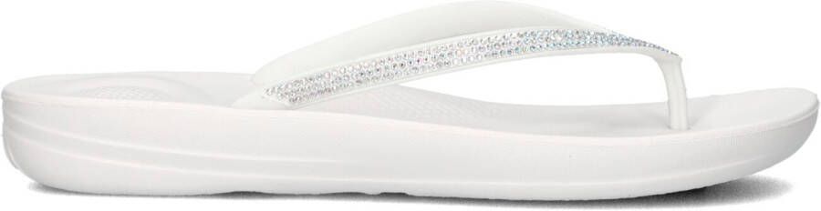 FITFLOP Teenslippers Dames Iqushion Sparkle Maat: 39 Materiaal: Rubber Kleur: Wit - Foto 3