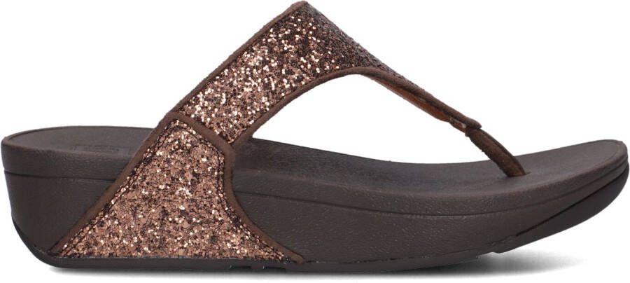 FITFLOP Slippers Dames X03 Maat: 41 Materiaal: Textiel Kleur: Brons