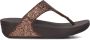 FITFLOP Slippers Dames X03 Maat: 41 Materiaal: Textiel Kleur: Brons - Thumbnail 3